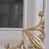 Specchio con cornice in legno, con particolari Giglio toscano - immagine 3