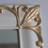 Specchio con cornice in legno, con particolari Giglio toscano - immagine 4