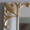 Specchio con cornice in legno, con particolari Giglio toscano - immagine 5