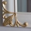 Specchio con cornice in legno, con particolari Giglio toscano - immagine 6