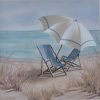 Quadro con cornice in legno  - Stampa paesaggio di mare - immagine 2