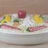 Pirofila in ceramica decorata con coperchio - immagine 4