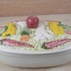 Pirofila in ceramica decorata con coperchio - immagine 5