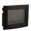 J-Line | Camino decorativo Led Moderno Nero (95667) - immagine 2