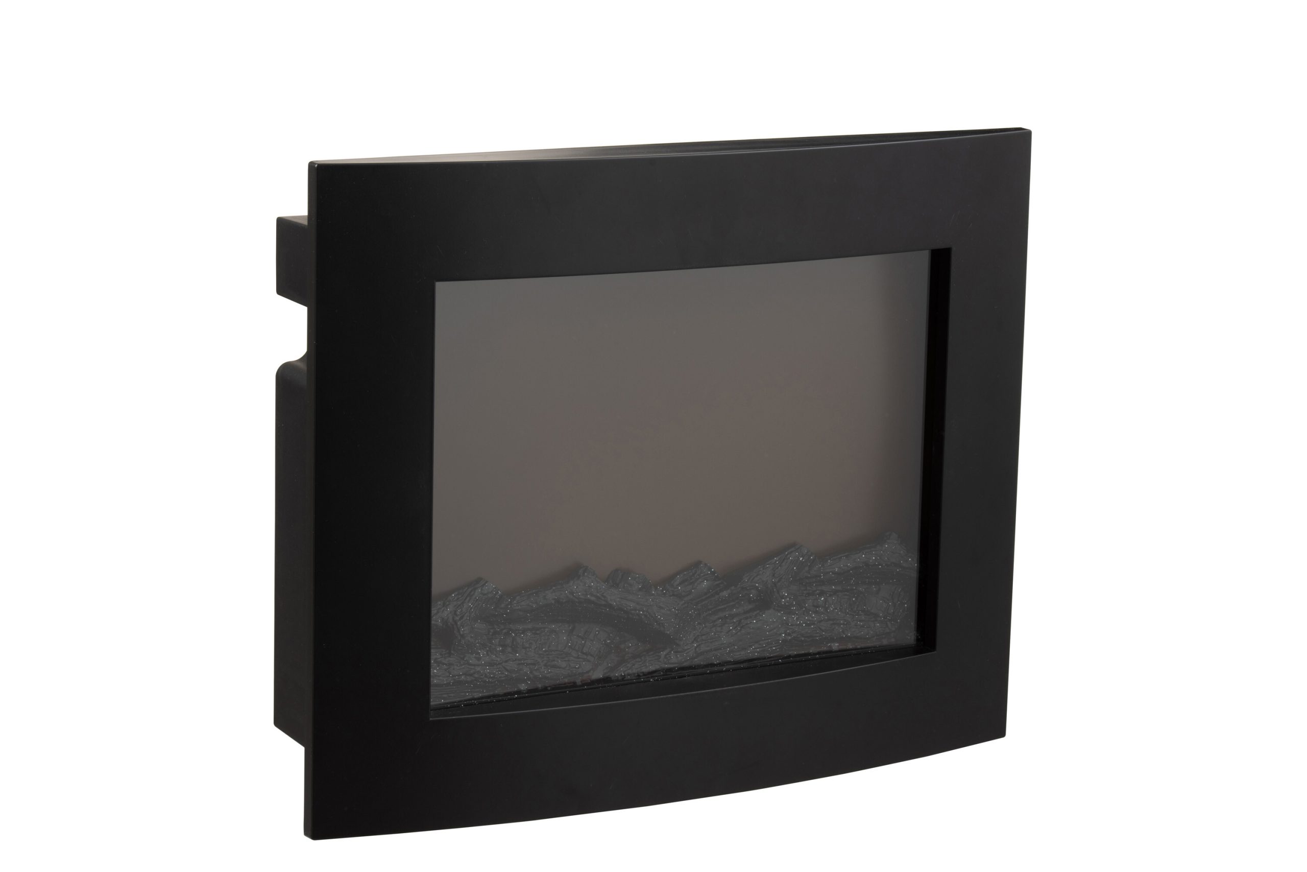 J-Line | Camino decorativo Led Moderno Nero (95667) - immagine 2
