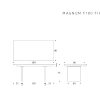 tavolo da pranzo Altacom Magnum (ordinabile) * - immagine 8