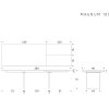 tavolo da pranzo Altacom Magnum (ordinabile) * - immagine 9