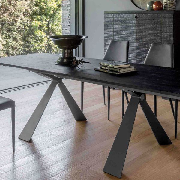 tavolo da pranzo Altacom mod Delta - ordinabile in varie misure e finiture