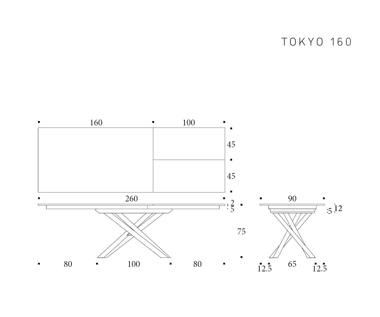 tavolo da pranzo Altacom Tokyo (ordinabile) - immagine 10