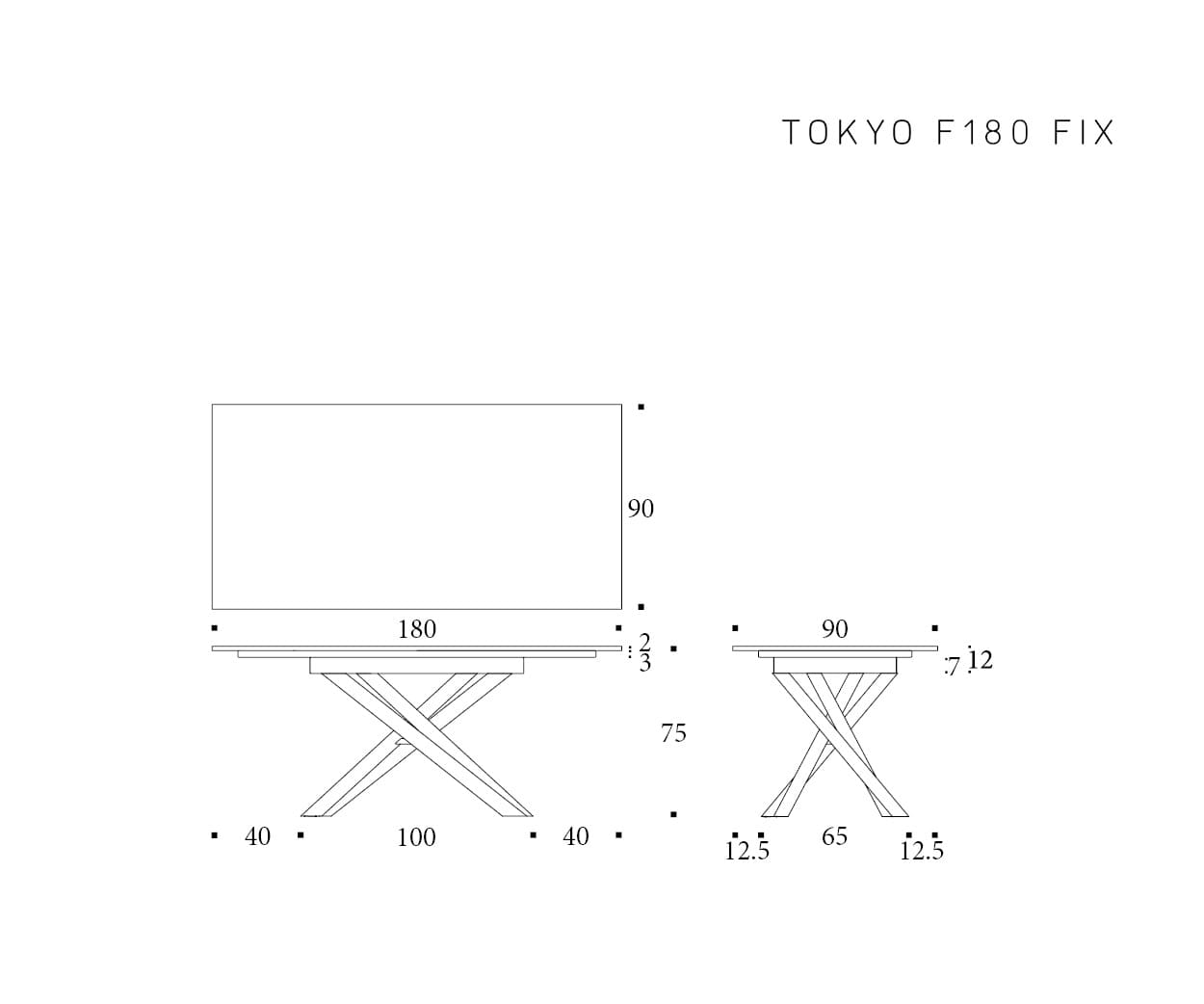 tavolo da pranzo Altacom Tokyo (ordinabile) - immagine 7