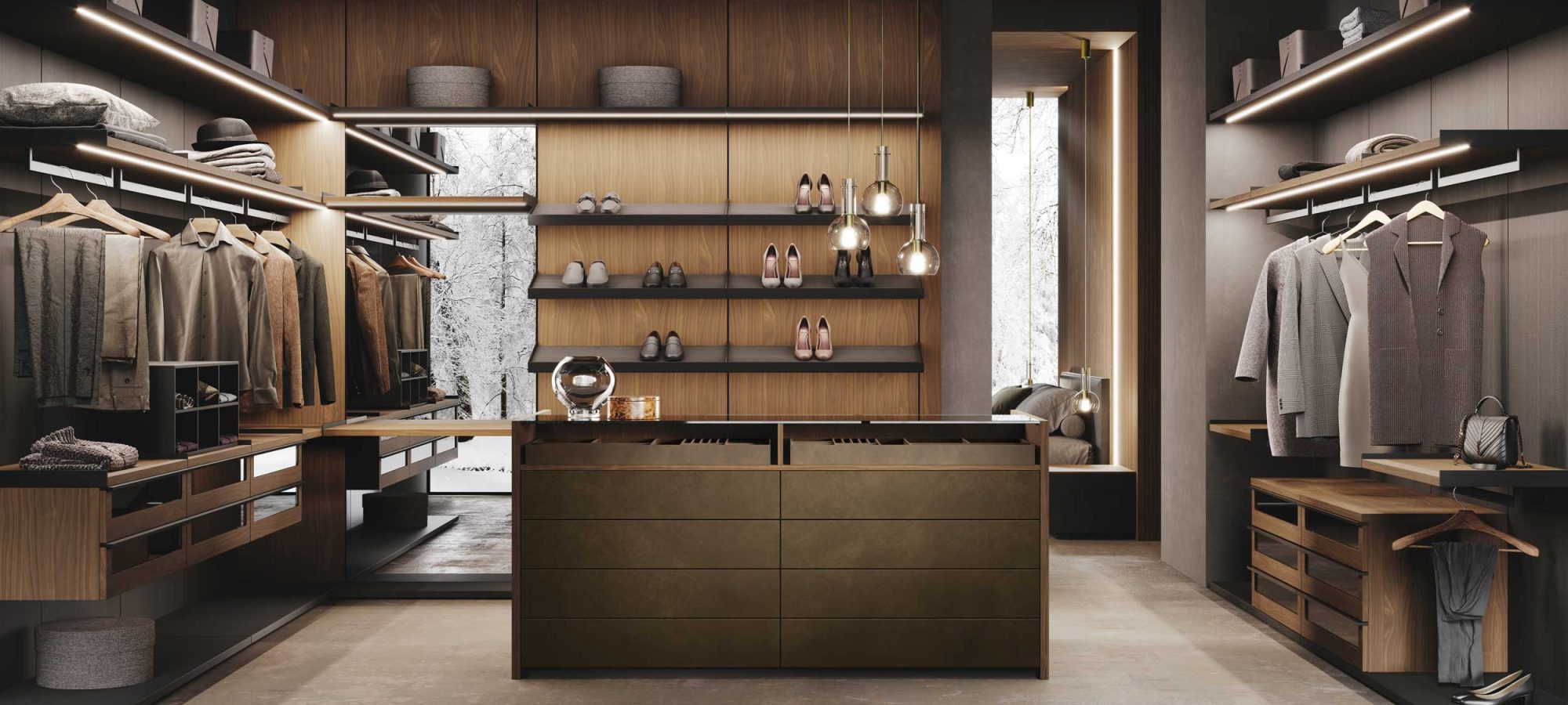 cabina armadio mod. Walk-in - Guzzini & Fontana - immagine 2