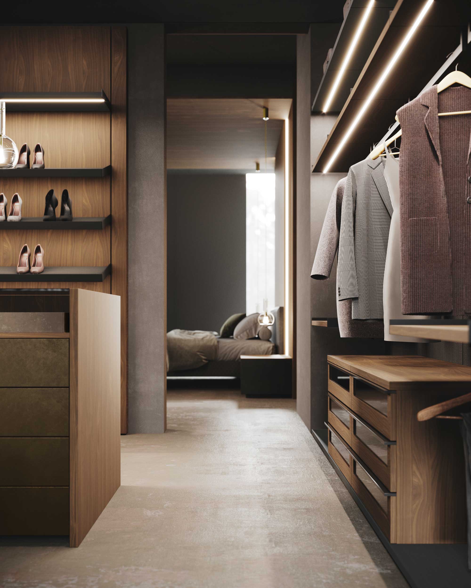 cabina armadio mod. Walk-in - Guzzini & Fontana - immagine 4