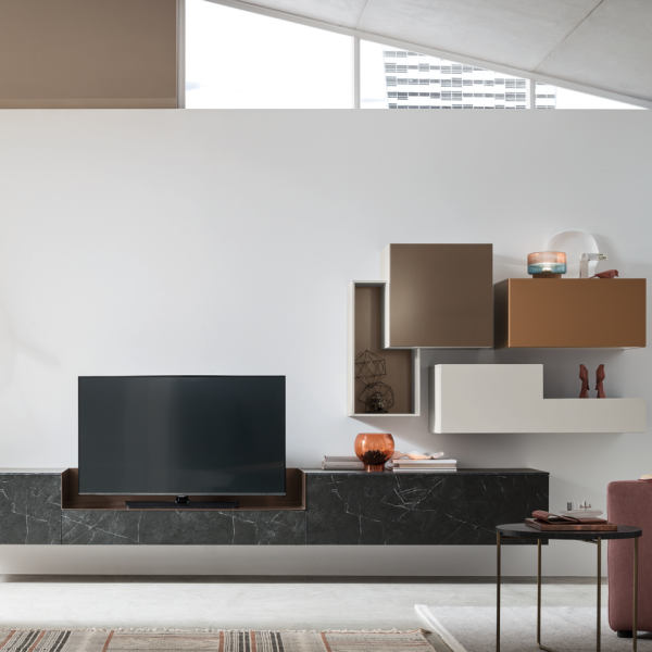 Parete Attrezzata Seta/Unix SU2201 – Maronese ACF