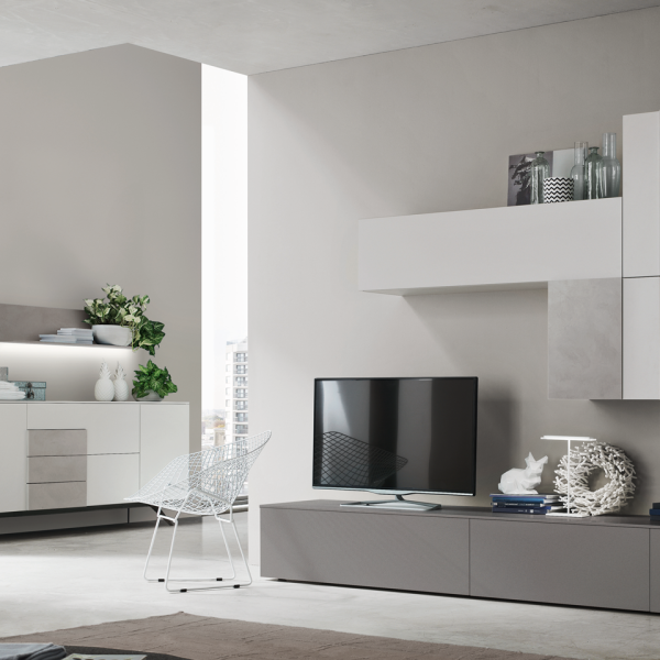 Parete Attrezzata Seta/Unix SA2212 – Maronese ACF