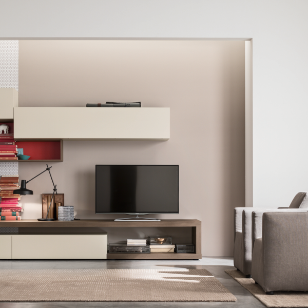 Parete Attrezzata Seta/Unix SU2110 – Maronese ACF