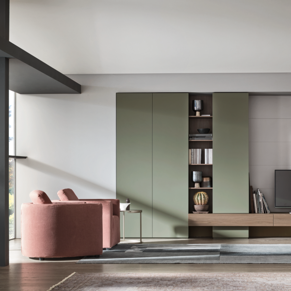 Parete Attrezzata Seta SU2114 – Maronese ACF