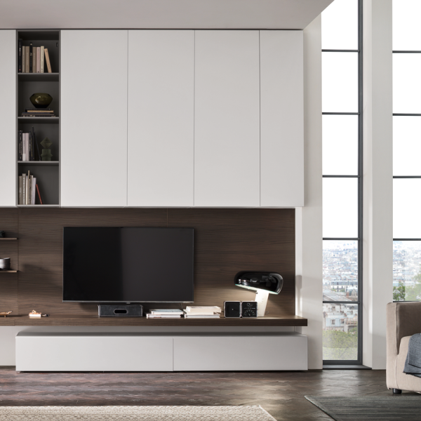 Parete Attrezzata Seta SU2116 – Maronese ACF