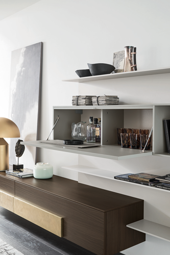 Parete Attrezzata Seta/Unix SU2120 – Maronese ACF - immagine 4