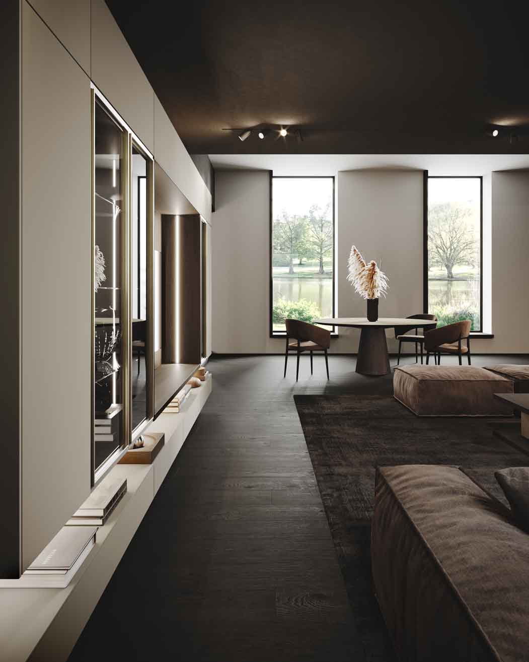 Parete attrezzata Living House of Horn – Guzzini e Fontana - immagine 4