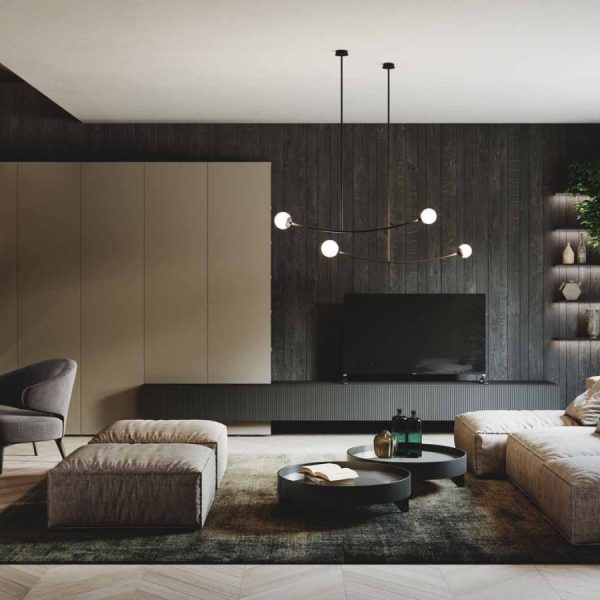 Parete attrezzata House of Vocals – Guzzini e Fontana