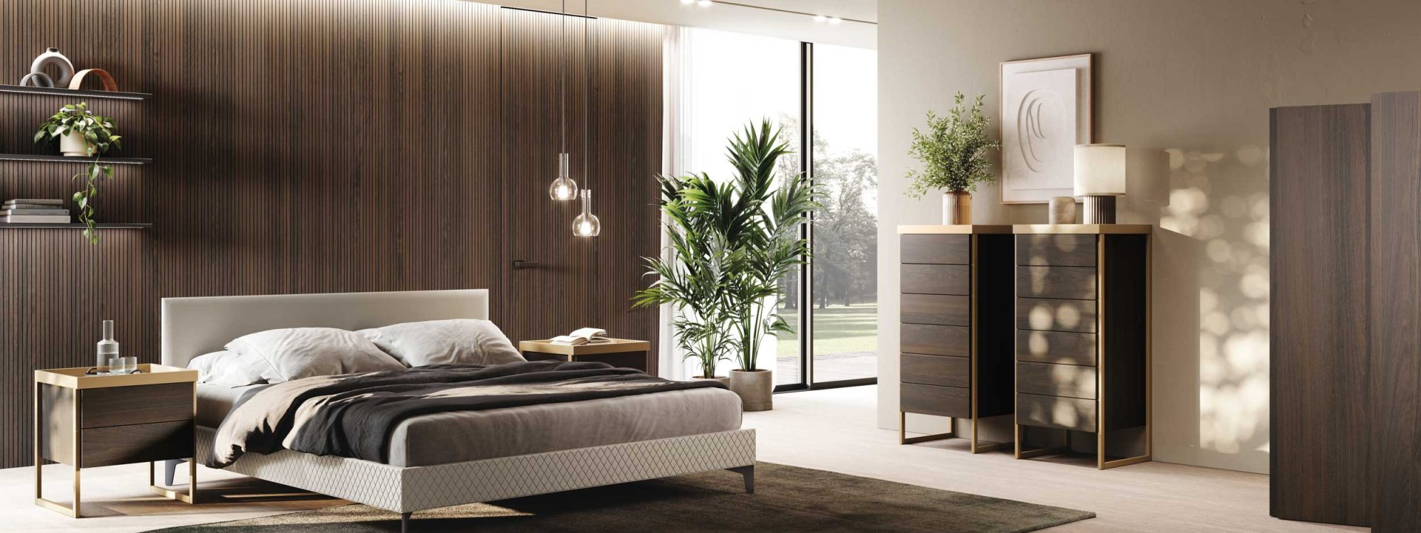 Letto mod. ELLINGTON - Guzzini & Fontana - immagine 2