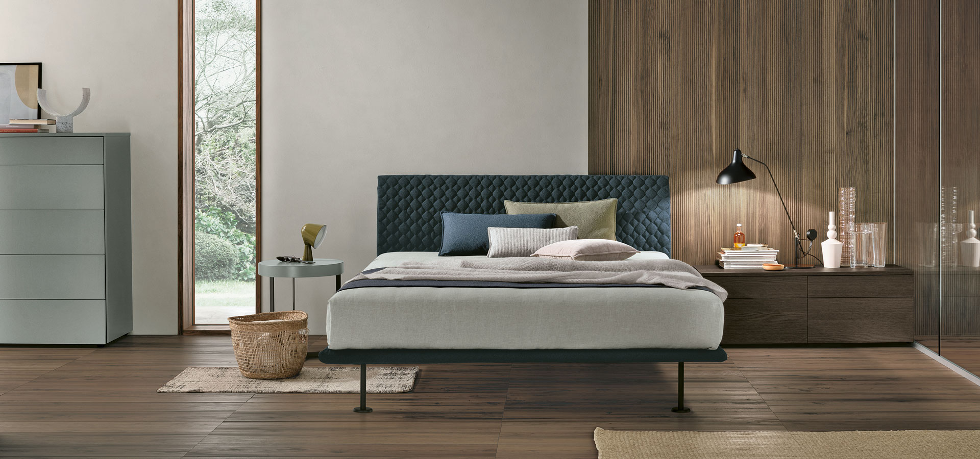 letto imbottito mod. Seven / Seven Plus - Tomasella - immagine 5