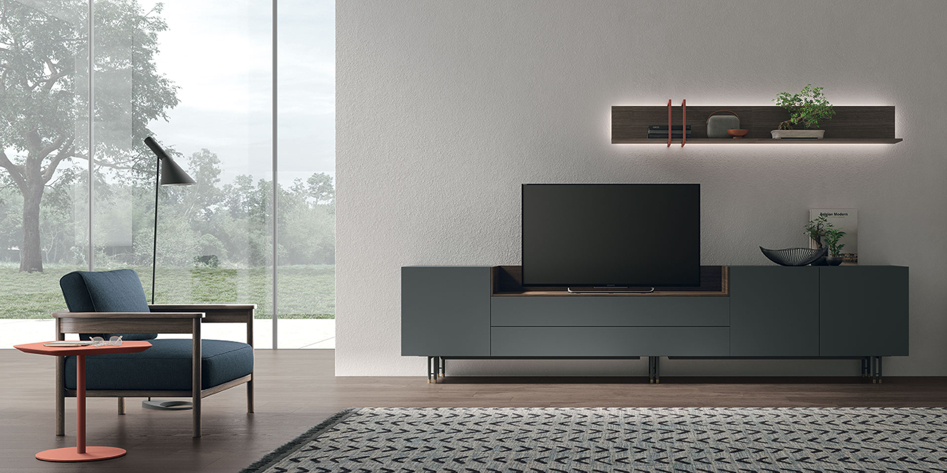 Parete attrezzata Atlante AT140 - Tomasella