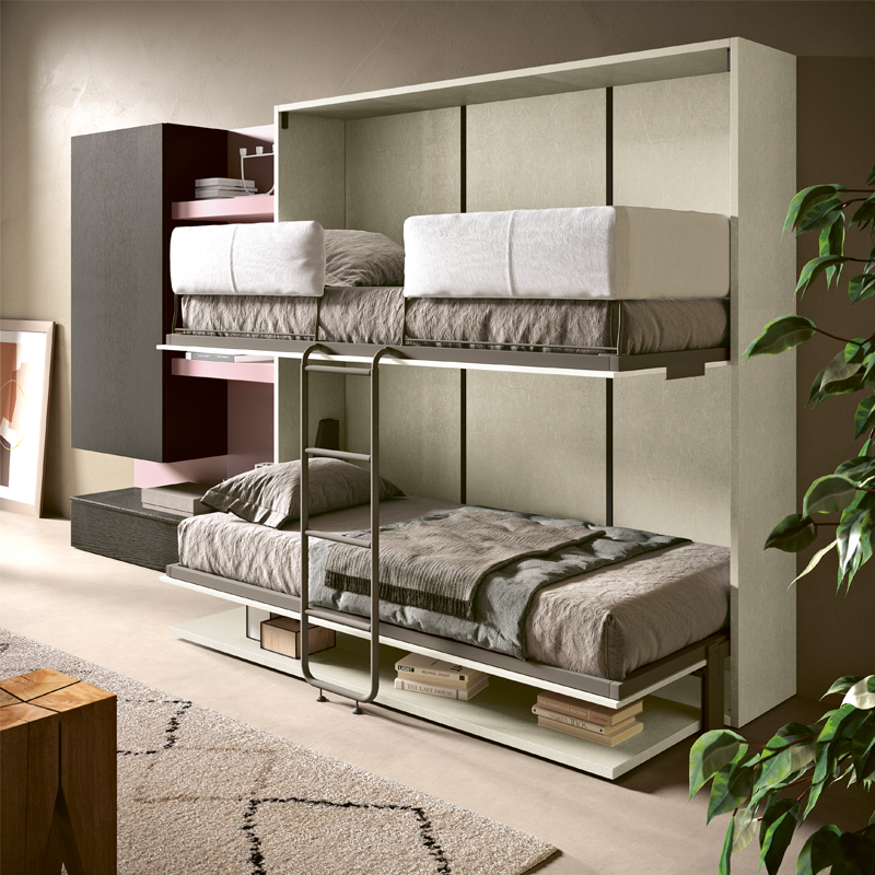 Tandem – Letto/Console Salvaspazio 2B Italia - immagine 2