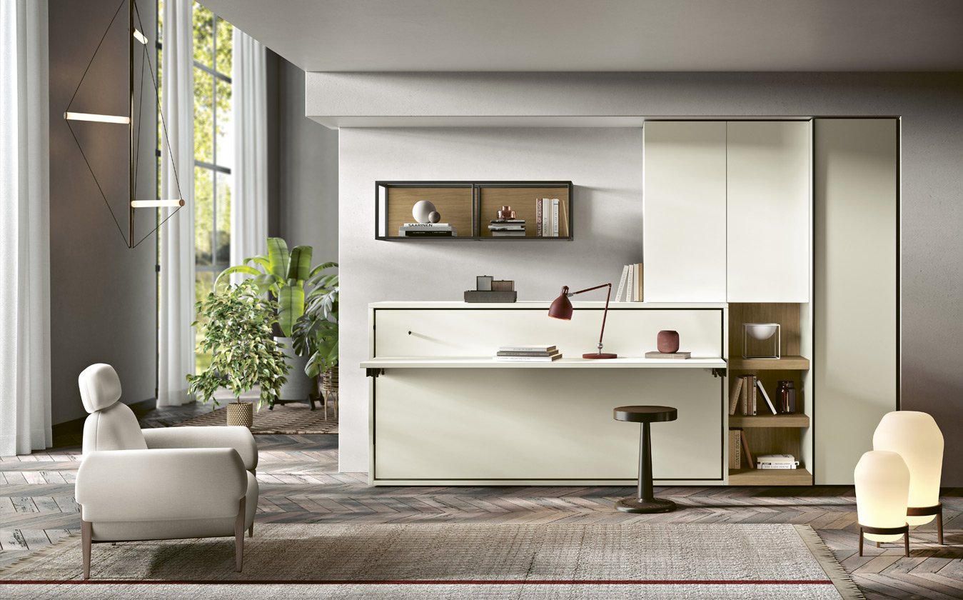 Tandem – Letto/Console Salvaspazio 2B Italia - immagine 5