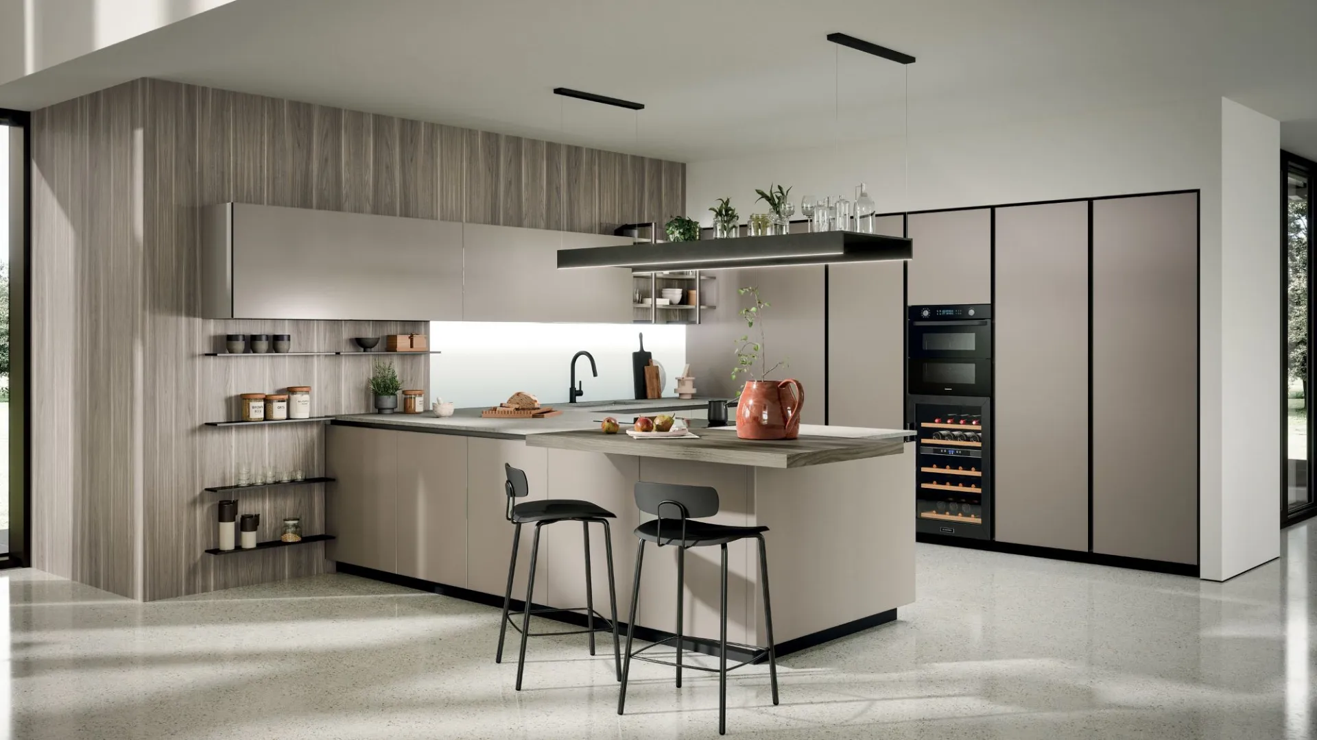 cucina moderna mod. Aria Tech 04 - Forma Cucine