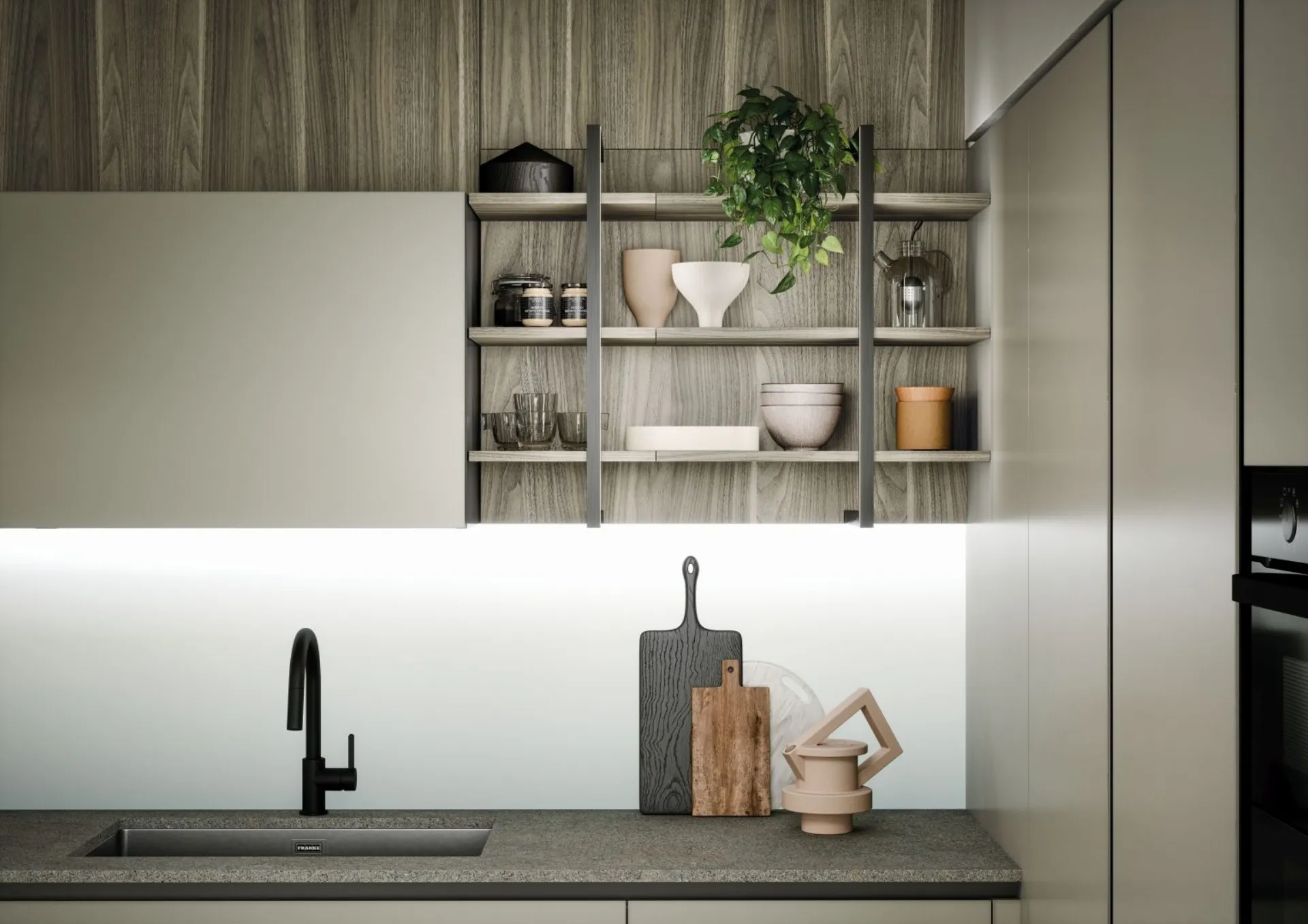 cucina moderna mod. Aria Tech 04 - Forma Cucine - immagine 4