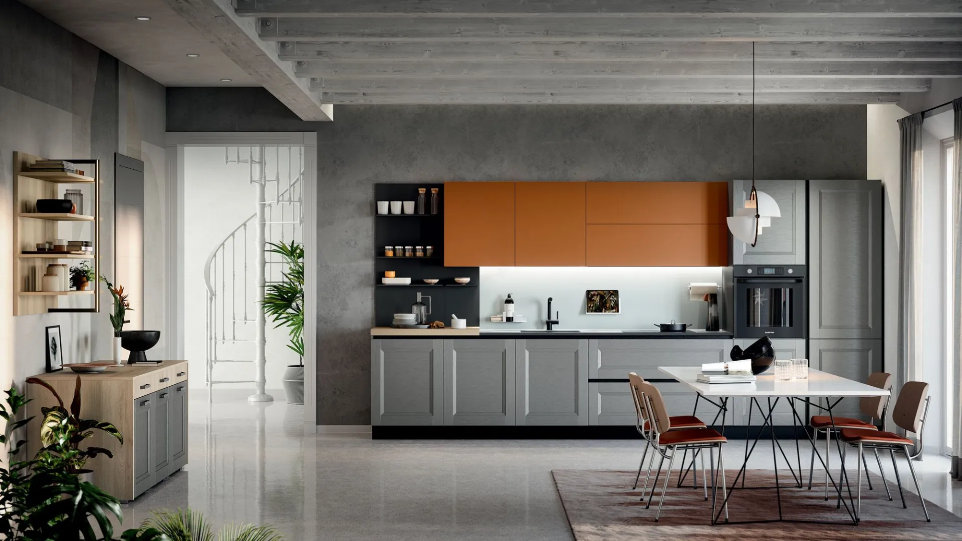 Cucina contemporanea mod. Asia 03 – Forma Cucine - immagine 2