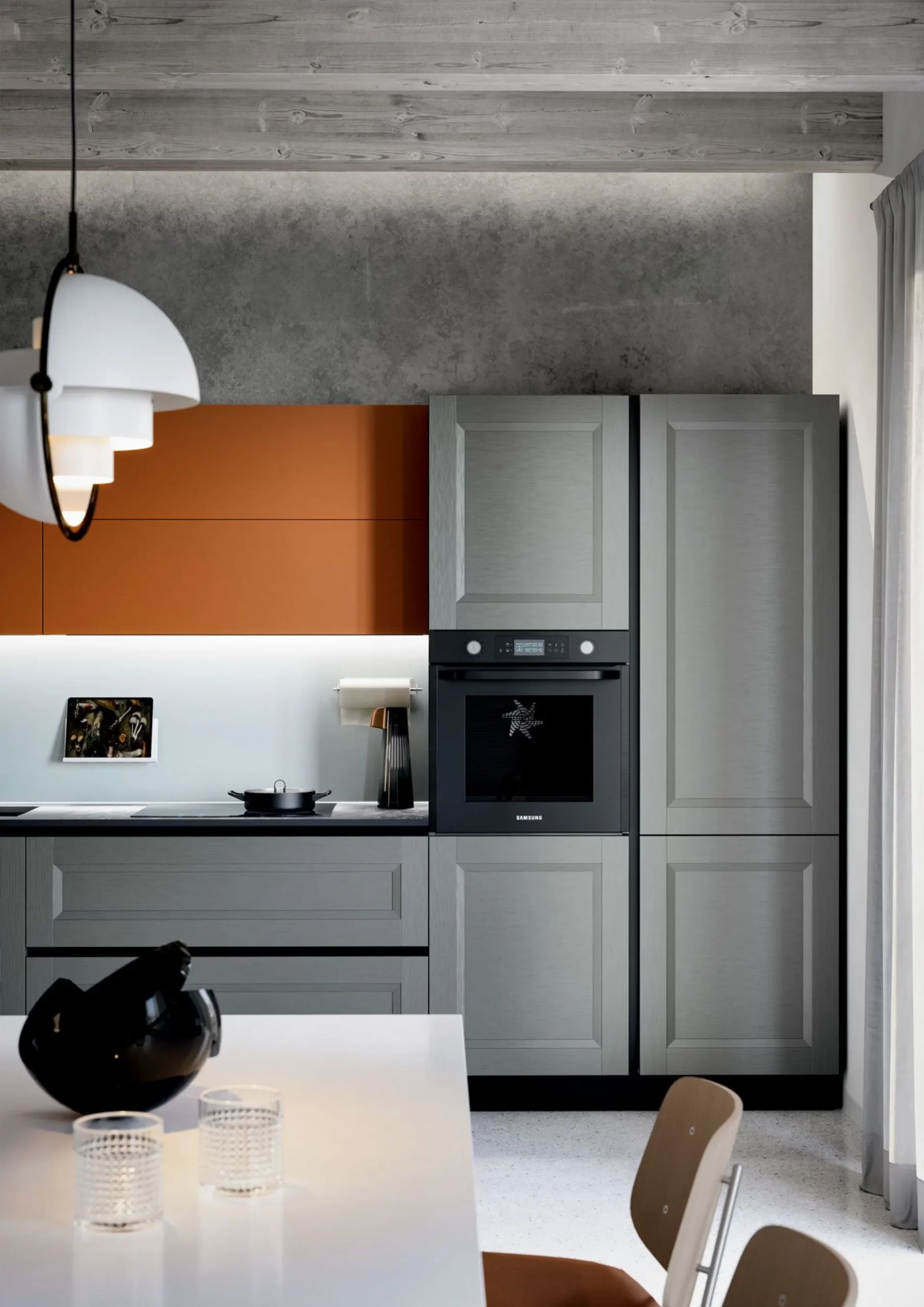 Cucina contemporanea mod. Asia 03 – Forma Cucine - immagine 3