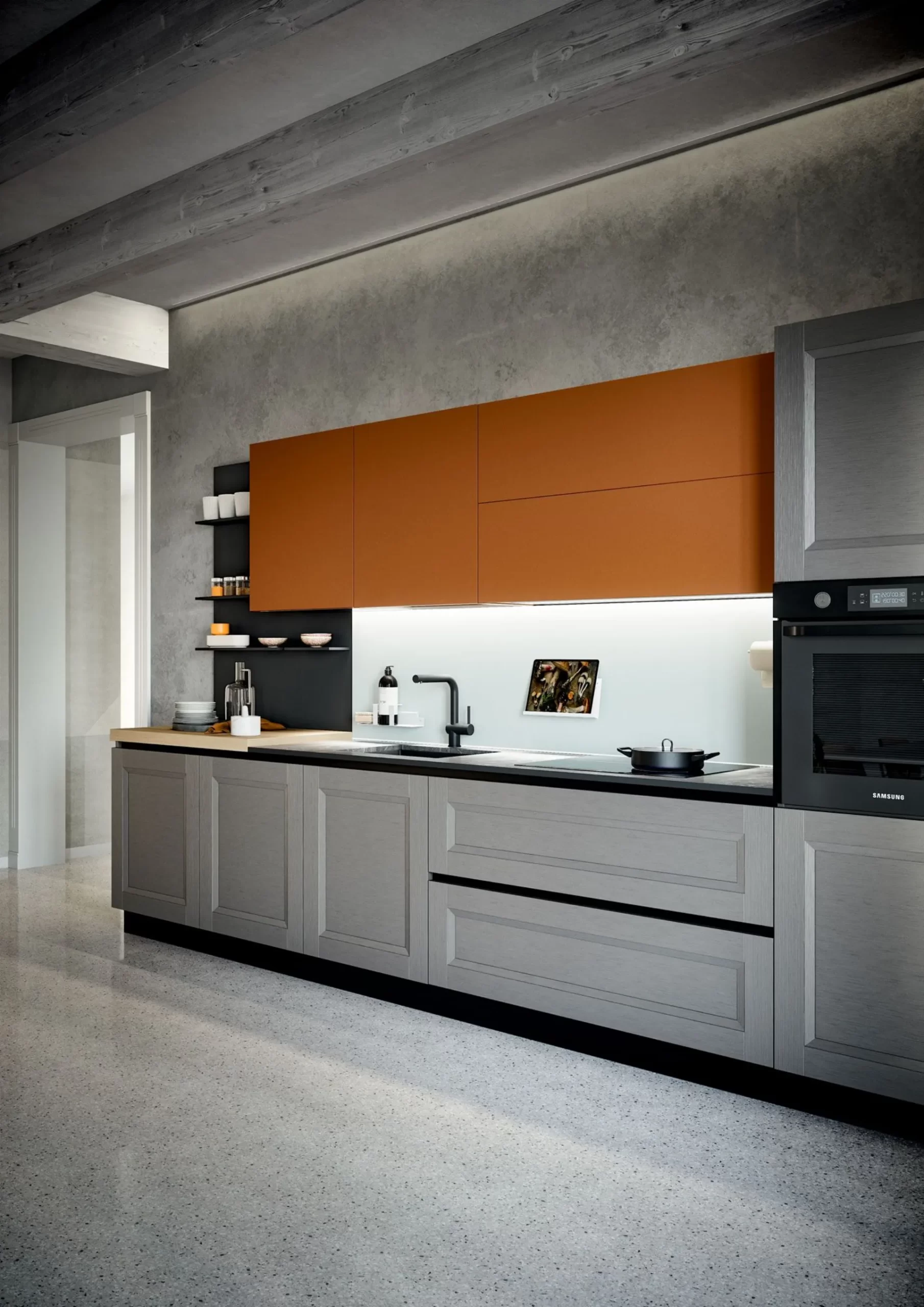 Cucina contemporanea mod. Asia 03 – Forma Cucine - immagine 4