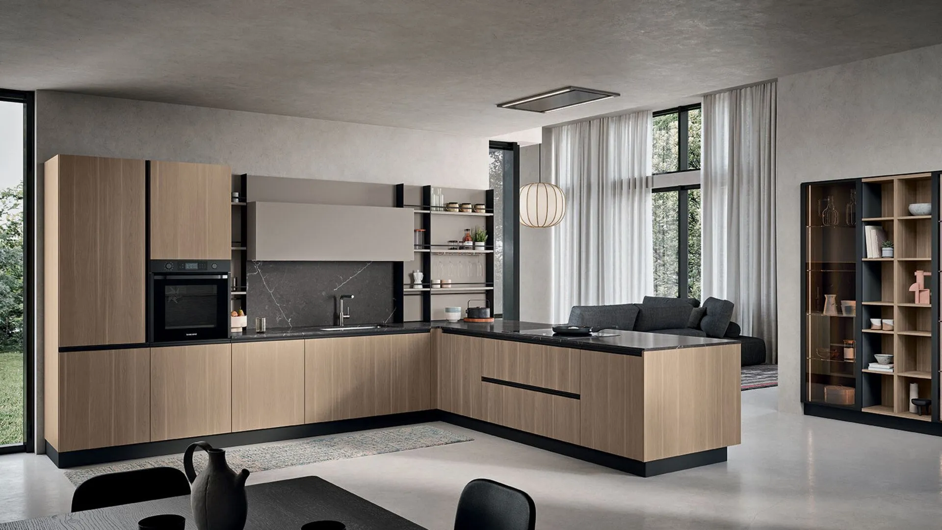 cucina moderna mod. Colibrì Presa - Forma Cucine - immagine 2