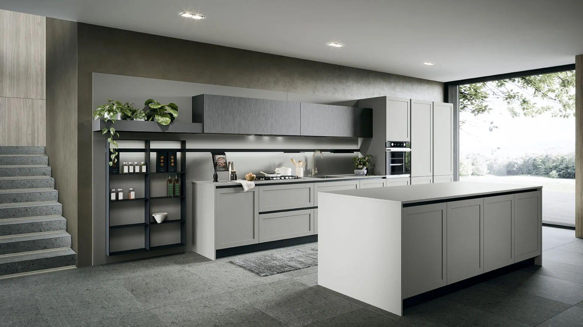 Cucina contemporanea mod. River 02 – Forma Cucine - immagine 2