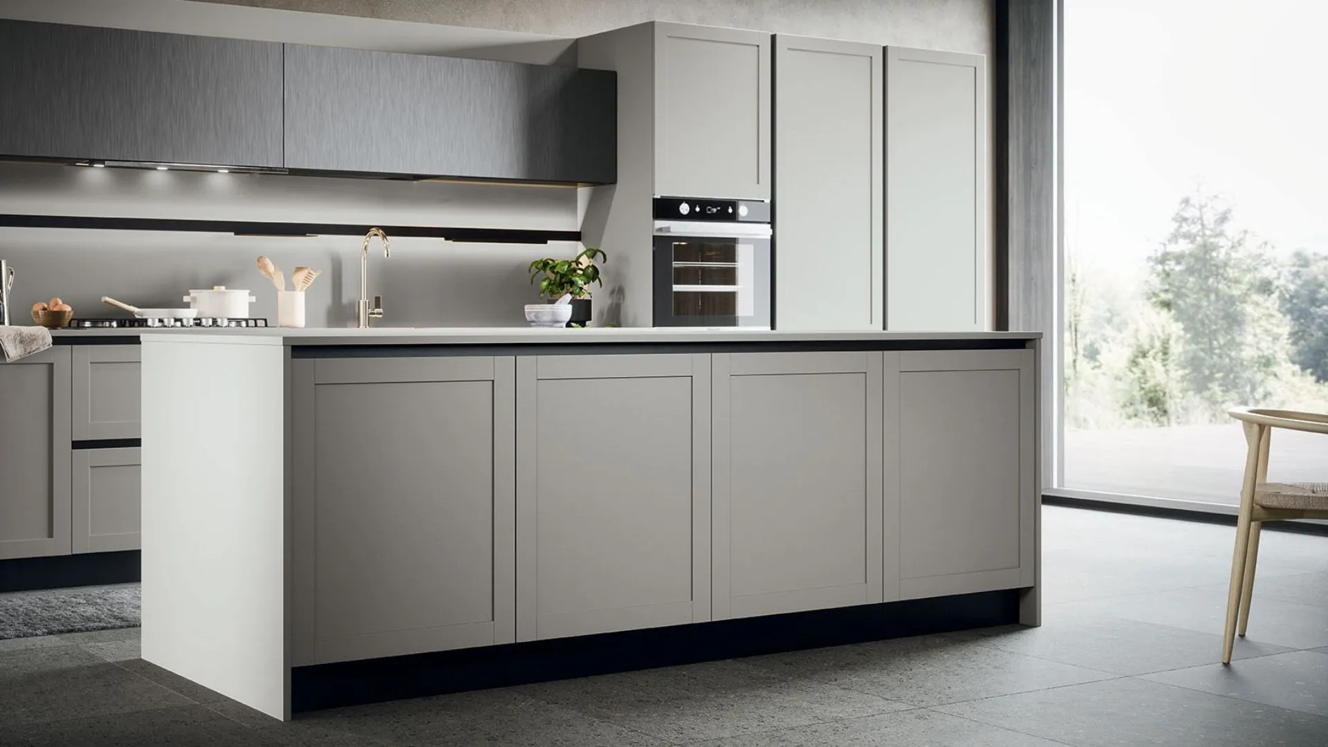 Cucina contemporanea mod. River 02 – Forma Cucine - immagine 3