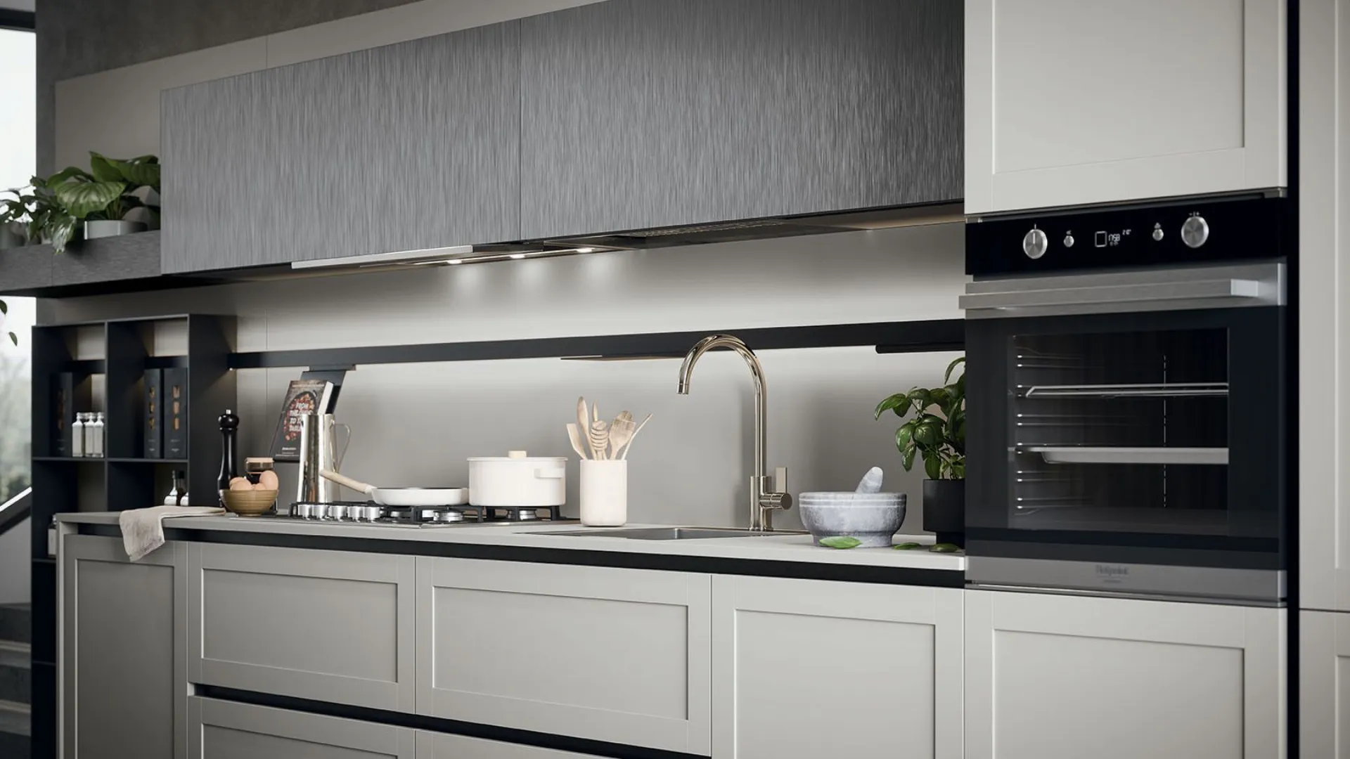 Cucina contemporanea mod. River 02 – Forma Cucine - immagine 4