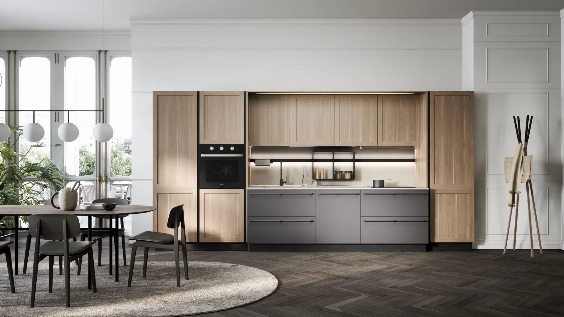 Cucina contemporanea mod. River 03 – Forma Cucine