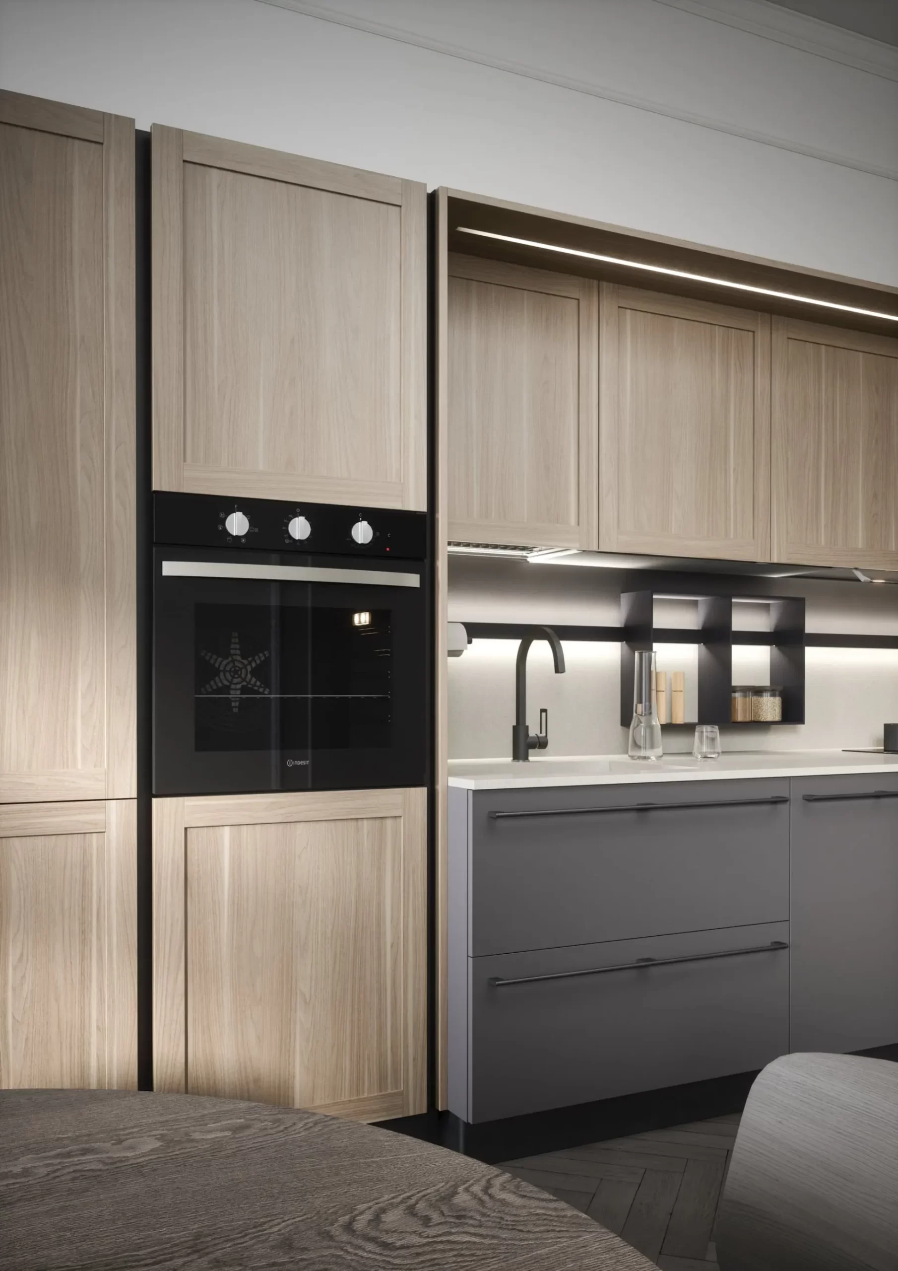 Cucina contemporanea mod. River 03 – Forma Cucine - immagine 6