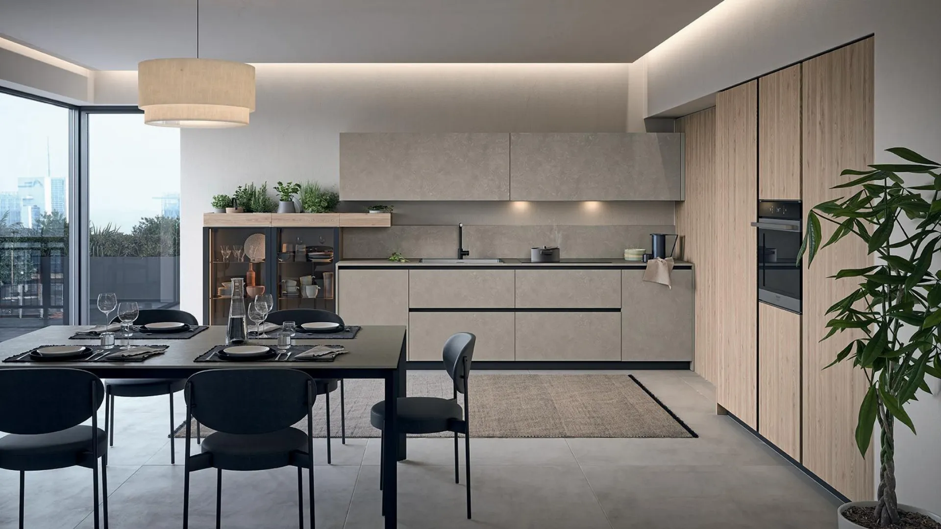 cucina moderna mod. Trend 30° - Forma Cucine - immagine 2
