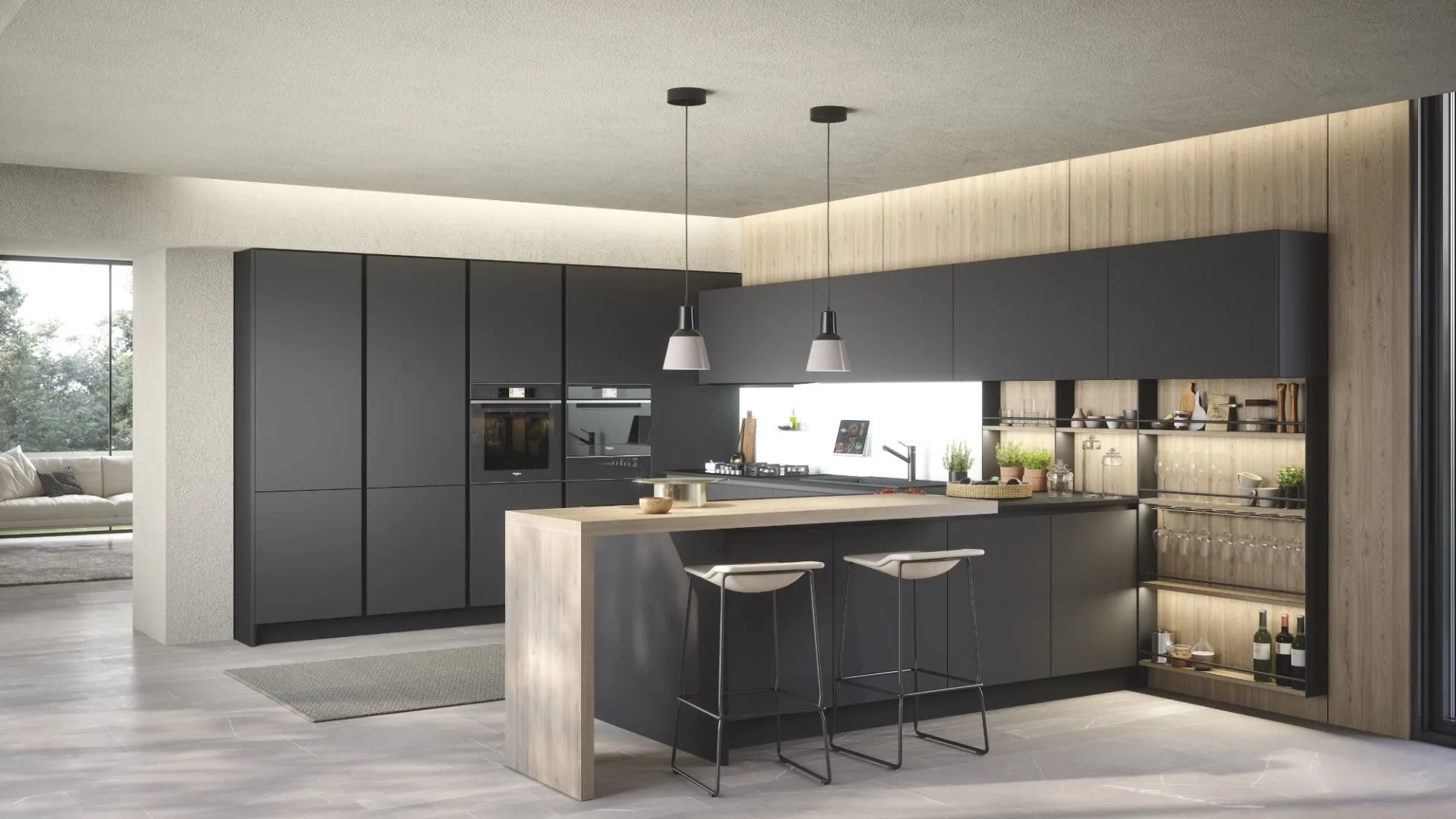 cucina moderna mod. Trend Grip - Forma Cucine