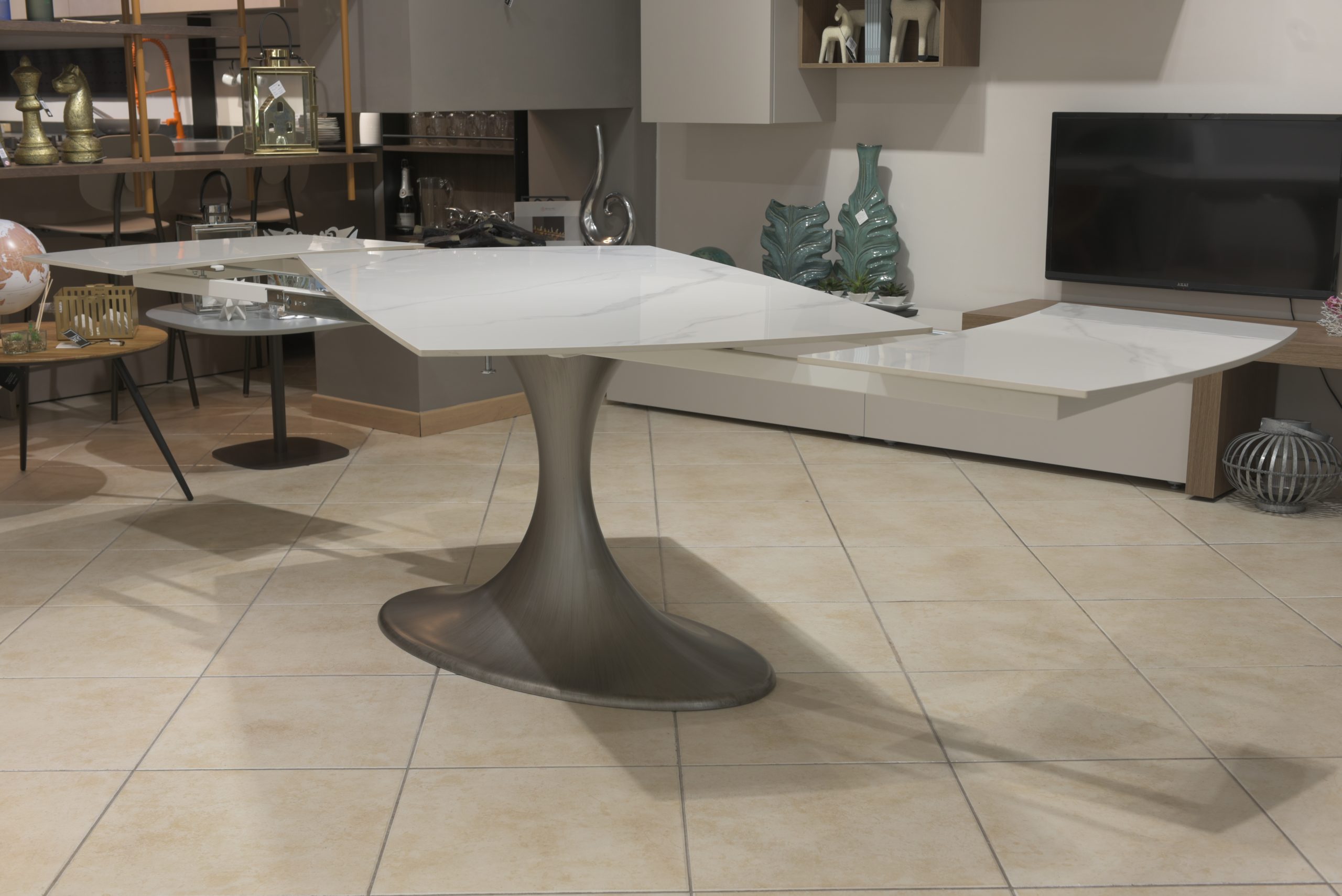 Tavolo Vortice con basamento Calice extra sconto irripetibile - immagine 8