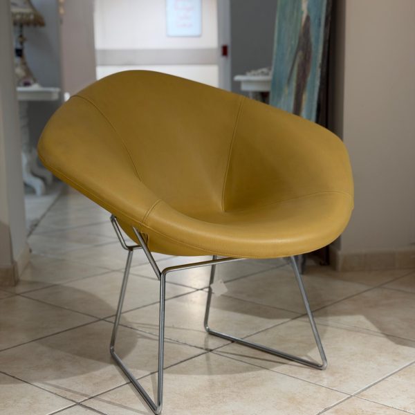 poltroncina in pelle